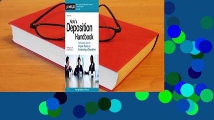 Full Version  Nolo's Deposition Handbook: The Essential Guide for Anyone Facing or Conducting a