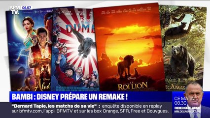 Disney prépare un remake en prise de vue réelle de Bambi