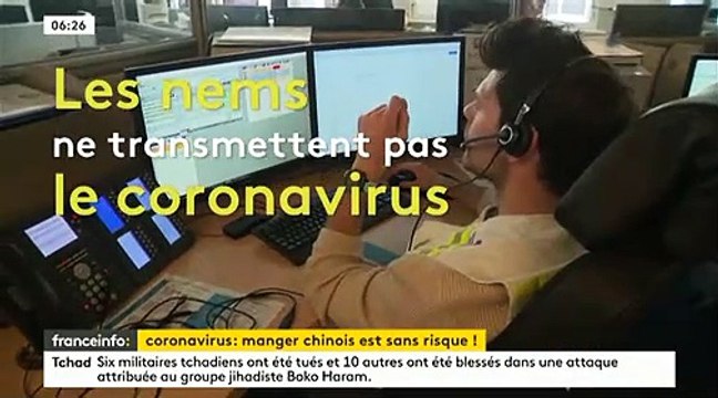 Virus - Le coup de gueule des médecins du SAMU débordés par les appels : Non, manger chinois ne peut pas transmettre le virus !