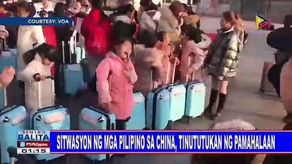 Sitwasyon ng mga Pilipino sa China, tinutukan ng pamahalaan