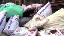 Kars belediyesi'nin yardımları teslim alındı