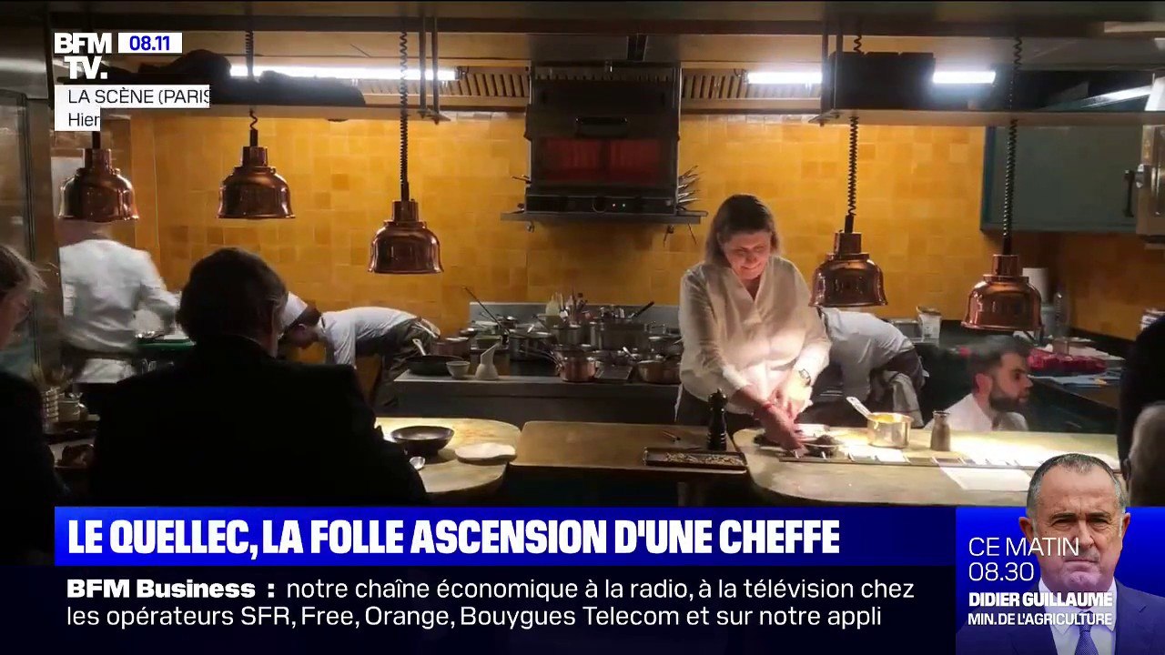 Quatre mois après l'ouverture de son restaurant, Stéphanie Le Quellec  réalise l'exploit de décrocher deux étoiles au guide Michelin