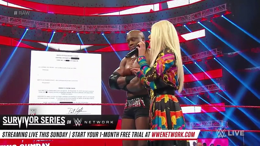 Liana kisses boby lashley...