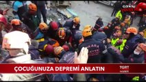 Çocuğunuza Depremi Anlatın