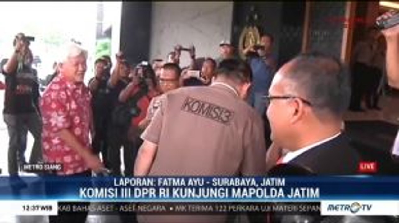 Komisi III DPR RI Kunjungi Mapolda Jatim Pantau Investasi Bodong MeMiles
