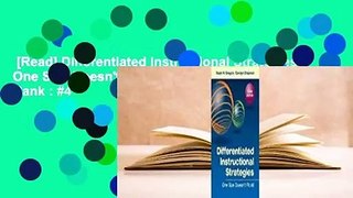 [Read] Differentiated Instructional Strategies: One Size Doesn't Fit All  Best Sellers Rank : #4