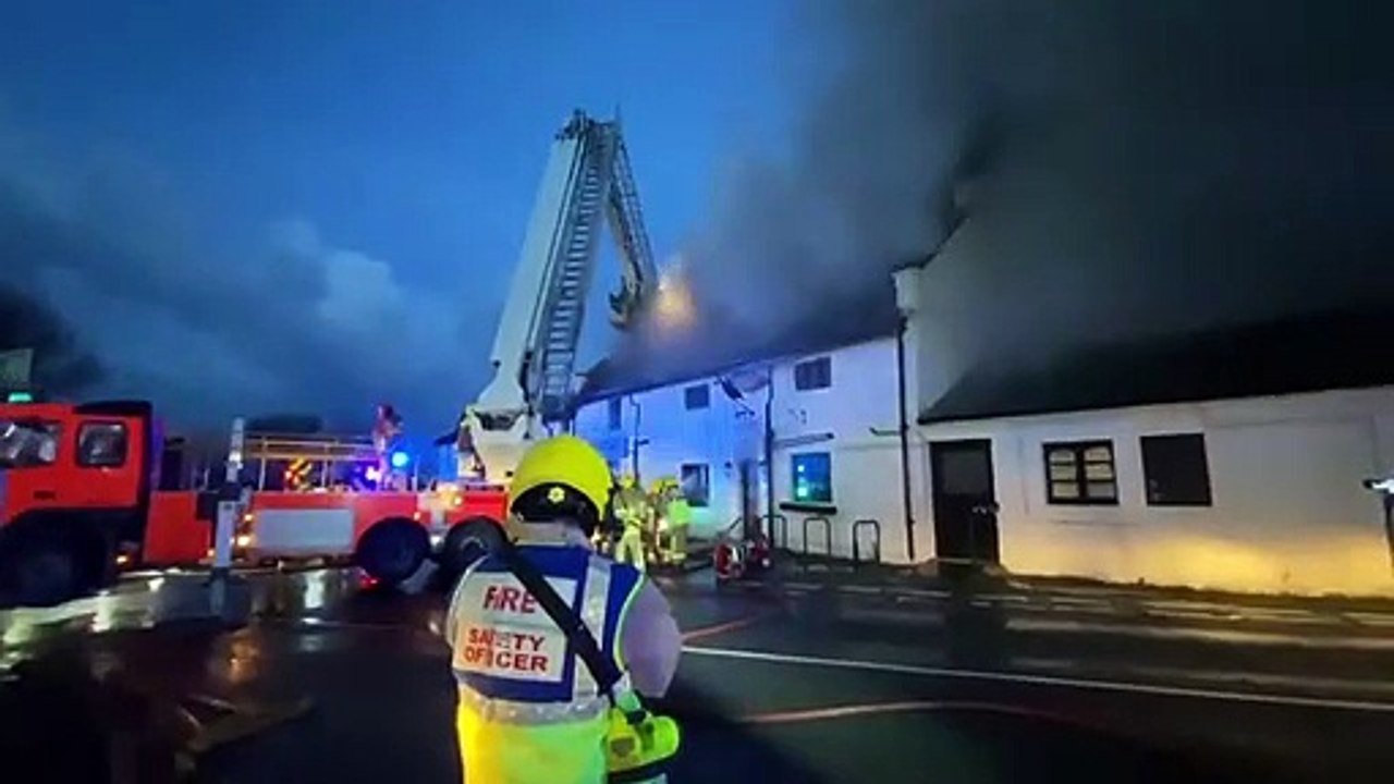Conder Green fire