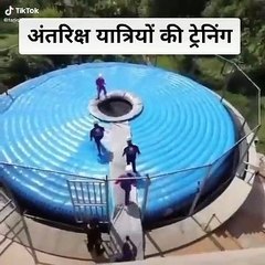 Training of astronauts