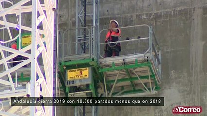 Andalucía cierra 2019 con 10.500 parados menos que en 2018