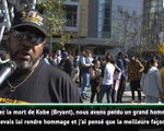 Décès de Kobe Bryant - Les fans se rassemblent au Staples Center