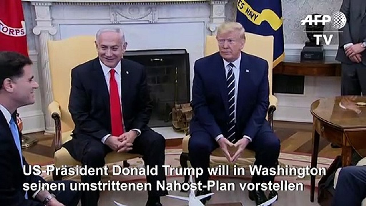 Trump will umstrittenen Nahost-Friedensplan vorstellen