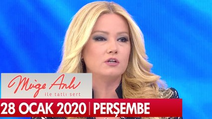Müge Anlı ile Tatlı Sert 28 Ocak 2020  - Tek Parça