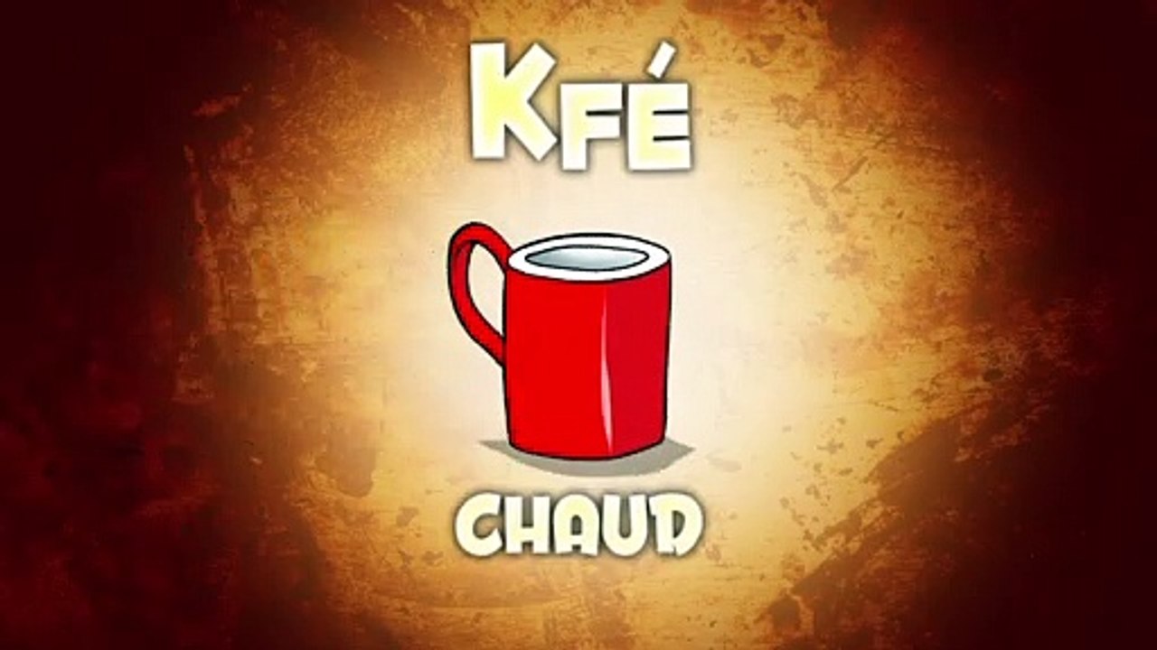 kfe chaud - A table