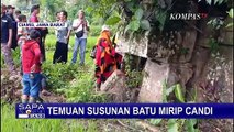 Ditemukan Susunan Batu Peninggalan Kerajaan di Ciamis