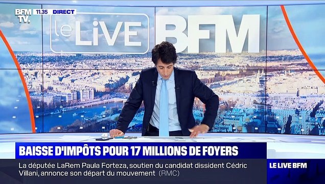 Baisse d'impôt pour 17 millions de foyers - 28/01