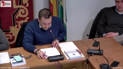 Pleno de la Corporación Municipal de fecha 27/01/2020