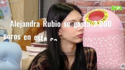 Alejandra Rubio se gasta 3.000 euros en este capricho de niña rica