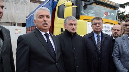 Tekirdağ’dan Elazığ'a ikinci tır yola çıktı