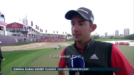 Lucas Herbert s'impose en playoff