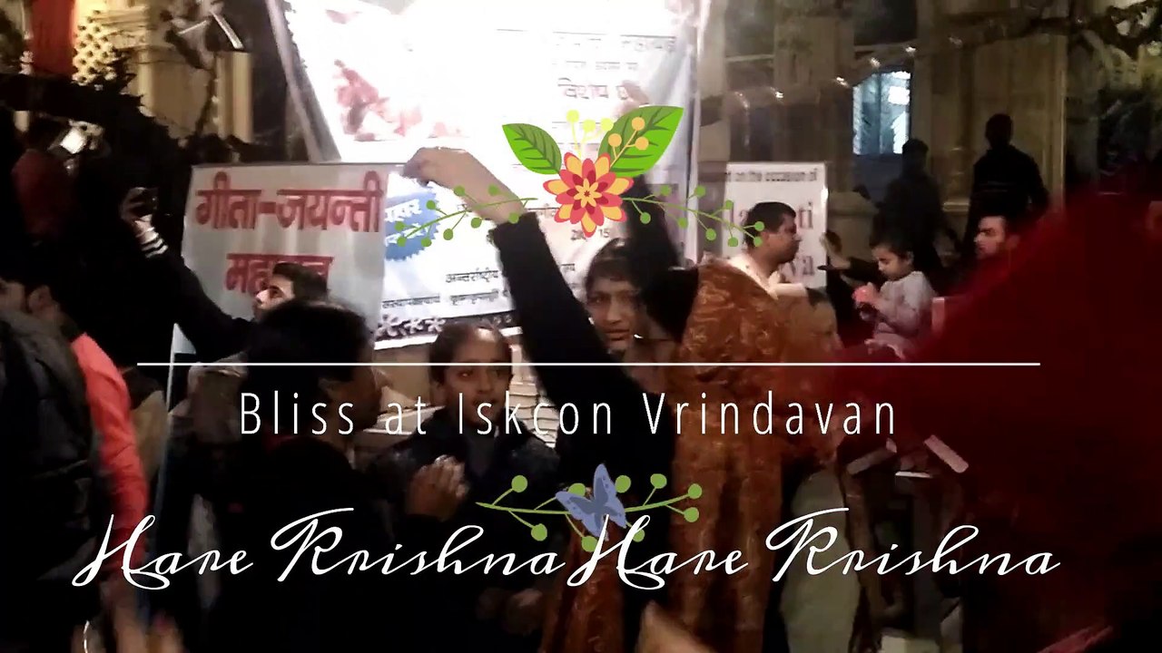 Hare Krishna Hare Krishna | Iskcon Vrindavan| Bong Gong