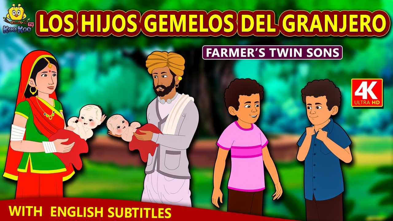 Los Hijos Gemelos Del Granjero | Cuentos de dormir para niños | Historias Españolas Para Niños