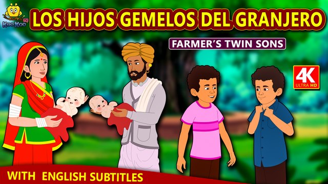 Los Hijos Gemelos Del Granjero | Cuentos de dormir para niños | Historias Españolas Para Niños
