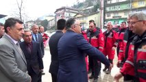 Deprem bölgesinde görev yapan arama kurtarma ekibi Zonguldak'a döndü