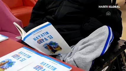 Ayağıyla altı ayda yazdı: Bedensel engelli Sefa Yurtkölesi'den "Hayatın Sefa'sı"