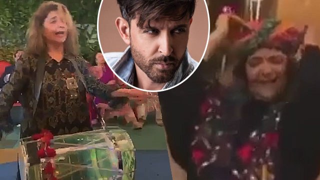 Watch Hrithik Roshan's Mother Dancing Like A Pro | Pinky Roshan