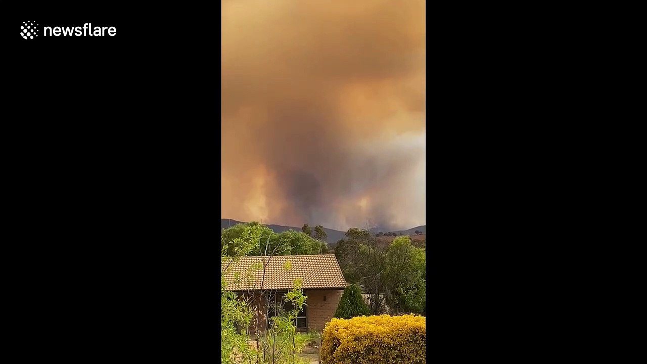 Hellish scenes in Australian Capital Territory as bushfires wreak havoc