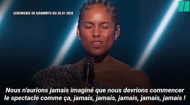 Grammy Awards | Le discours d'Alicia Keys en hommage Kobe Bryant