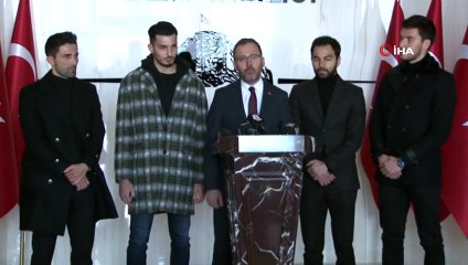 Bakan Kasapoğlu ve Milli Futbolcular Destek İçin Elazığ'da