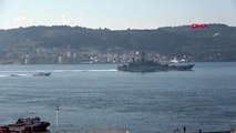 Çanakkale rus savaş gemisi 'azov', çanakkale boğazı'ndan geçti
