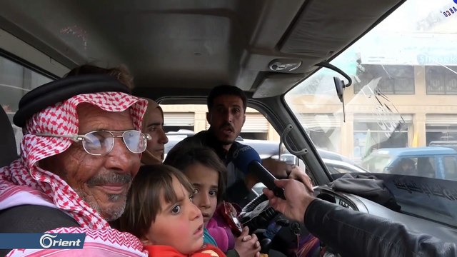 كاميرا أورينت نيوز ترصد نزوح مئات المدنيين باتجاه الحدود مع تركيا