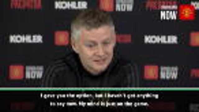 No update on Fernandes - Solskjaer