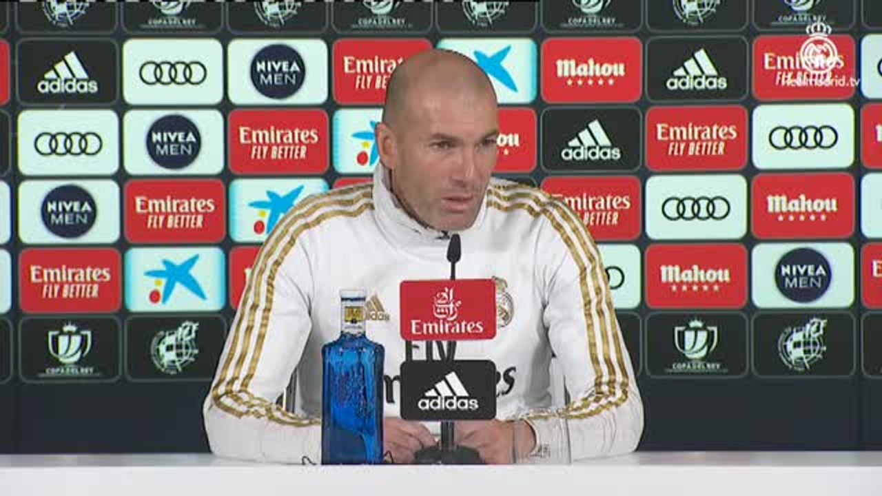 Zidane: "Me gusta el nuevo formato de la Copa"