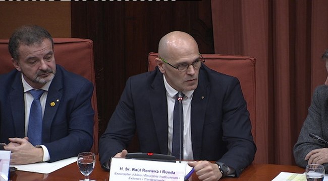 Romeva asume el dolor del 155