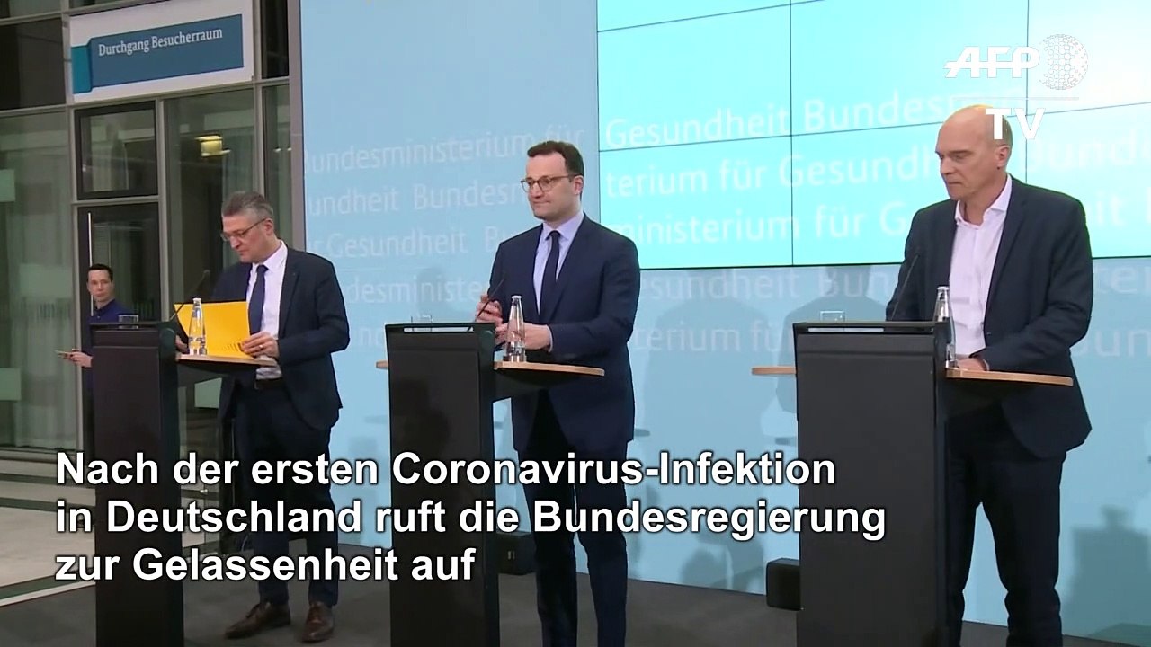 Spahn zu Coronavirus: kein Grund für übertriebene Sorge