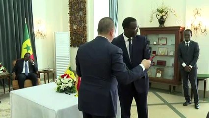 Cumhurbaşkanı Erdoğan, Senegal'de - Heyetlerarası görüşme - DAKAR