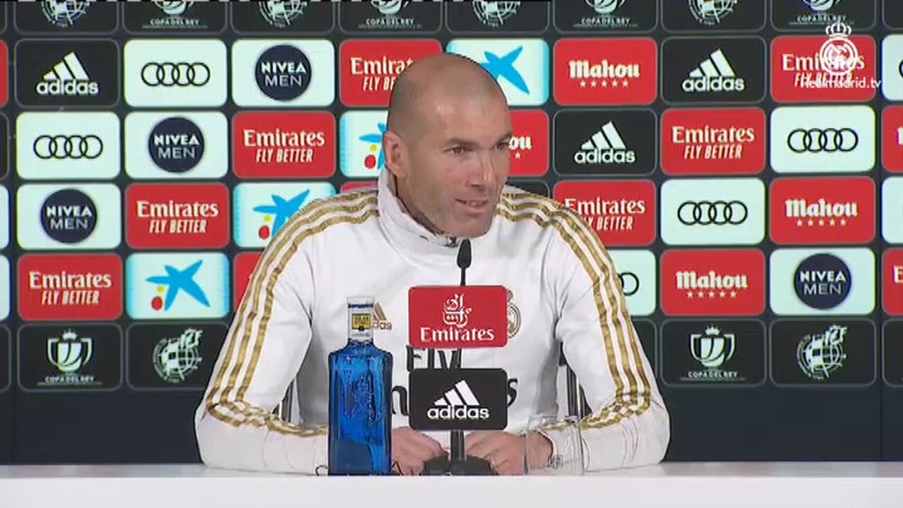 Zidane: “Me gusta el nuevo formato de la Copa”
