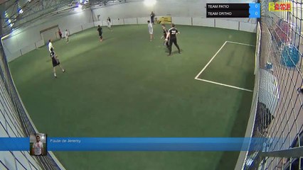 Faute de Jeremy - TEAM PATIO Vs TEAM ORTHO - 27/01/20 19:00 - LIGUE 1 - Poitiers Game Parc
