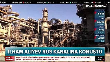 Aliyev'den petrol fiyatları açıklaması