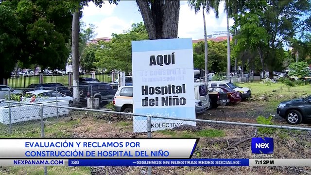 Evaluación y reclamos por construcción de Hospital de niño - Nex Noticias