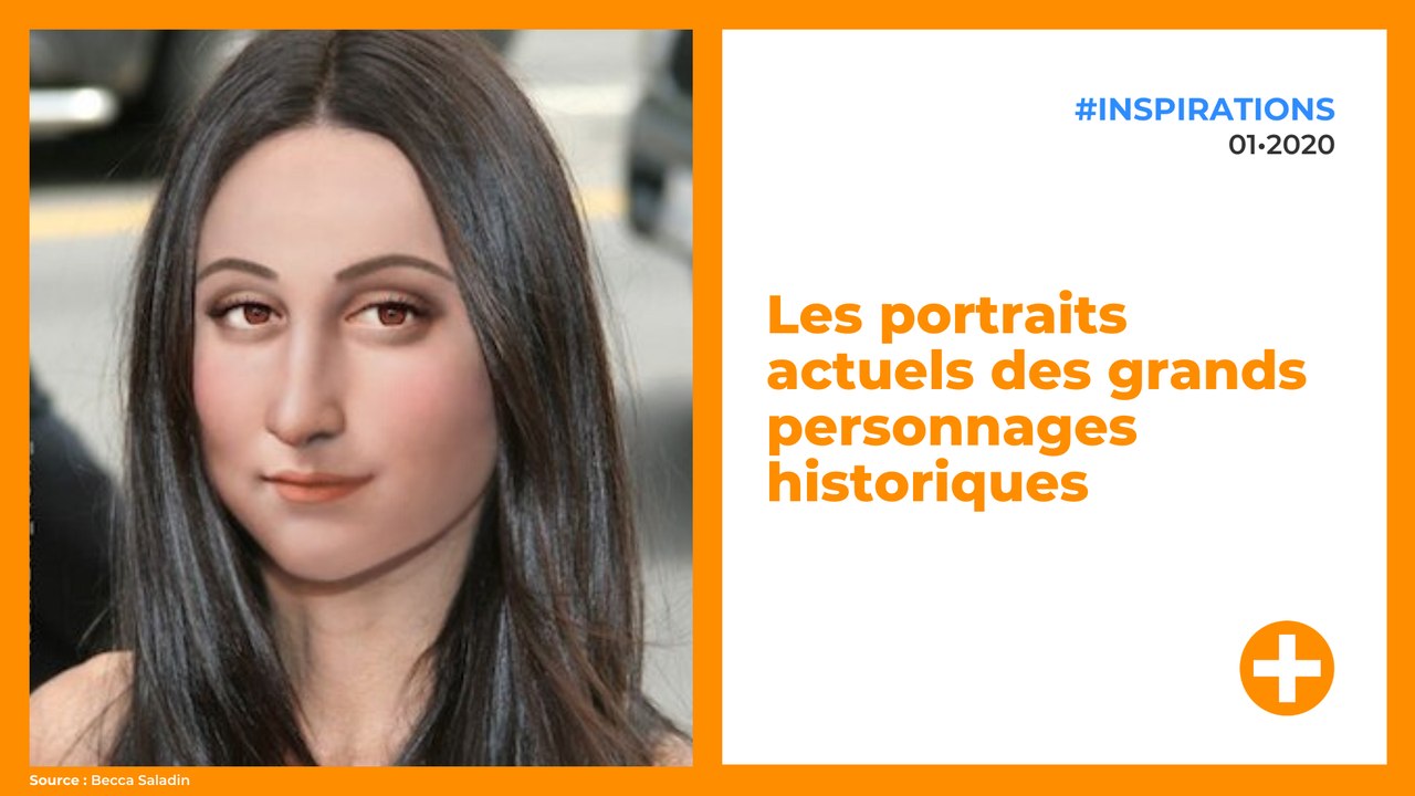 Les portraits actuels des grands personnages historiques