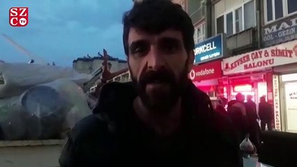 Depremzedeler ağır hasarlı evleri boşaltıyor