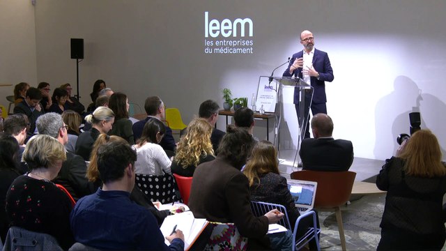 Conférence de presse annuelle 2020 du Leem - Discours de Frédéric Collet, président du Leem
