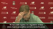 Klopp reveals selfie moment with 'wonderful' Kobe Bryant