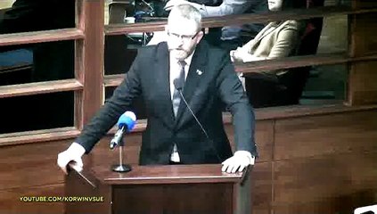 To jest kryminał (końcówka klakier) - Gzegorz Braun