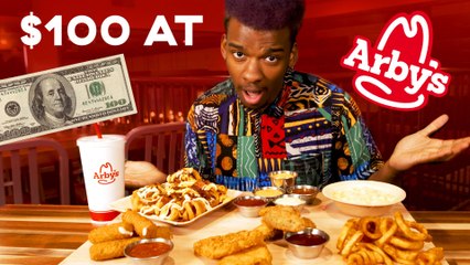 Khidr Tries $100 Of Food At Arby's