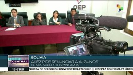 Bolivia: candidatura de Áñez crea malestar entre socios del golpe